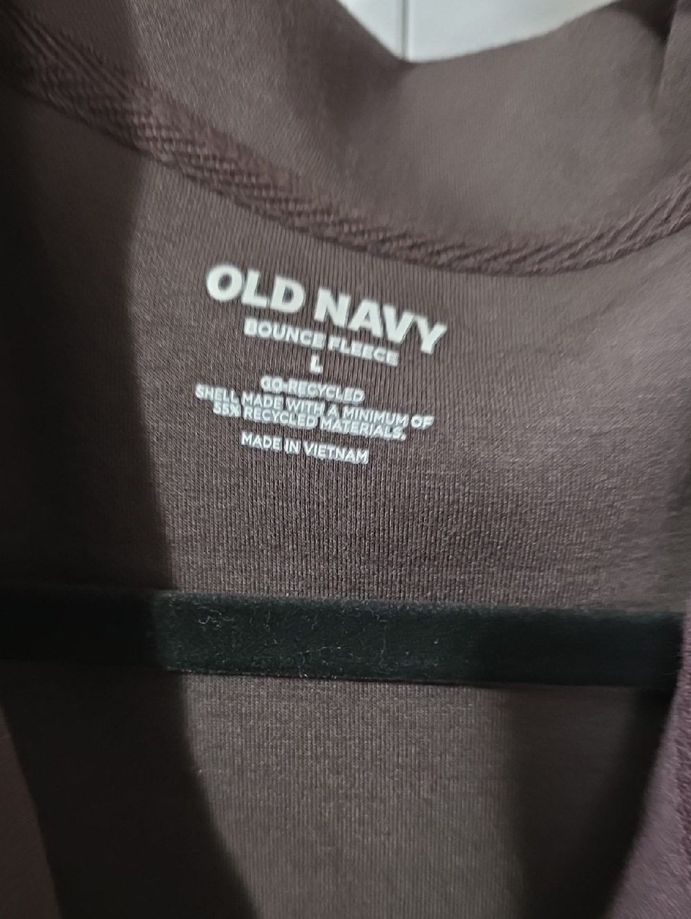 Old Navy Brown Bounce Fleece Zip Up - Picture 2 of 2